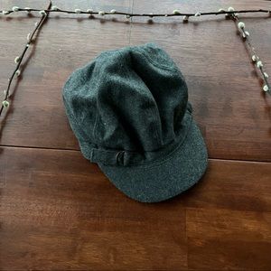Women’s Wool Grey Newsboy Cap (onesize)